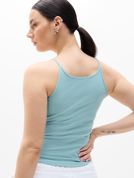 Image number 6 showing, Signature Rib Thin Strap Tank