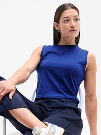 True Cotton Crop Tank