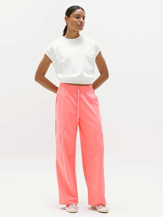 Image number 4 showing, Retroterry High Rise Wide Leg Cargo Pant