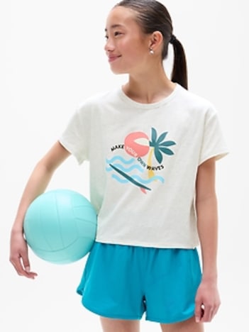 Athleta Girl Right Moves Relaxed Tee