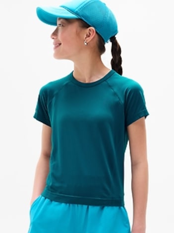 Athleta Girl Power Up Sport Length Tee
