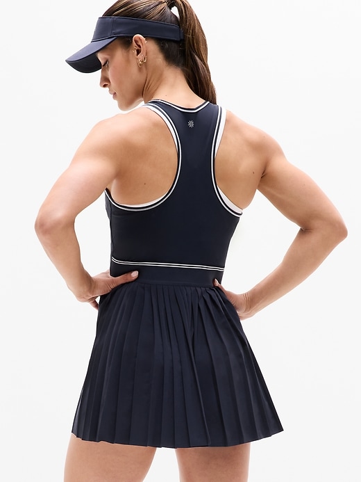 Image number 2 showing, Match Point Pleated Dress