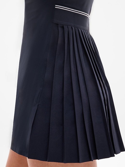 Image number 3 showing, Match Point Pleated Dress