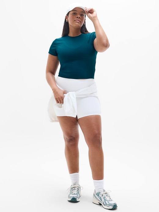 Image number 5 showing, Signature Rib Crop Tee