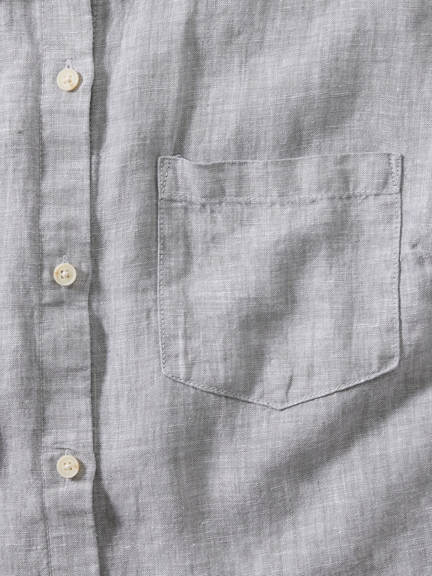 Retreat Linen Short Sleeve Shirt