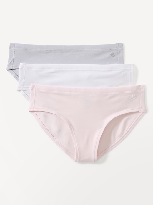 View large product image 1 of 2. Athleta Girl Right Moves Cotton Bikini Underwear 3-Pack