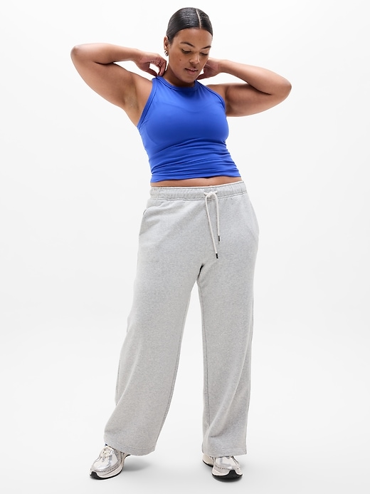 Image number 6 showing, Heavyweight Terry Mid Rise Pant