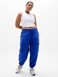 Heavyweight Terry Mid Rise Cargo Jogger