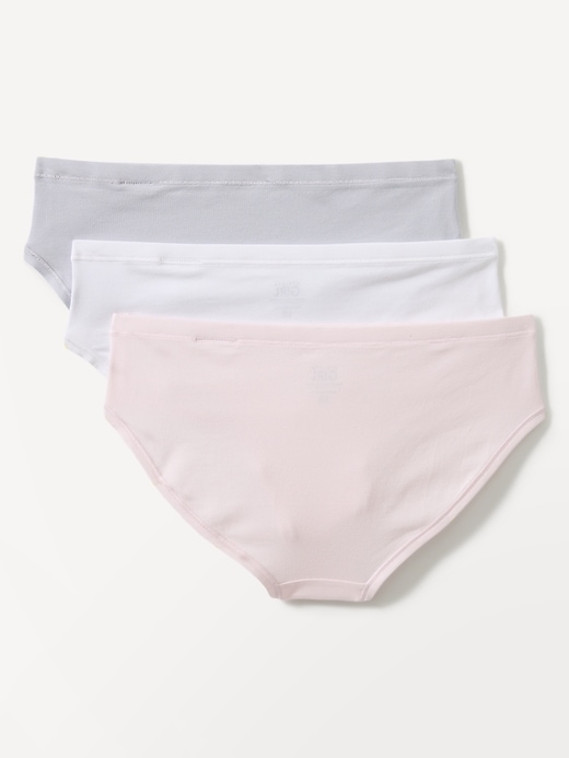 View large product image 2 of 2. Athleta Girl Right Moves Cotton Bikini Underwear 3-Pack