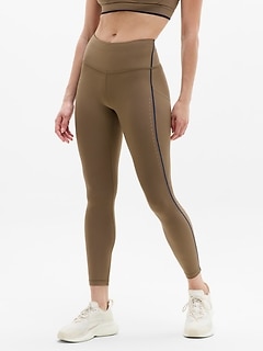 Interval Stash Ultra High Rise Tipped Lasercut 7/8 Legging