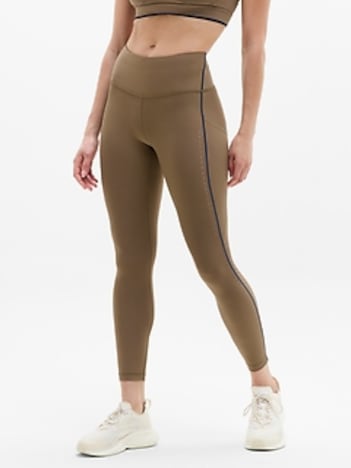 Interval Stash Ultra High Rise Tipped Lasercut 7/8 Legging