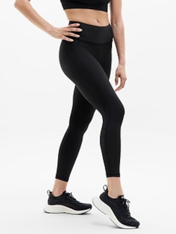 Interval Stash Ultra High Rise Lasercut 7/8 Legging