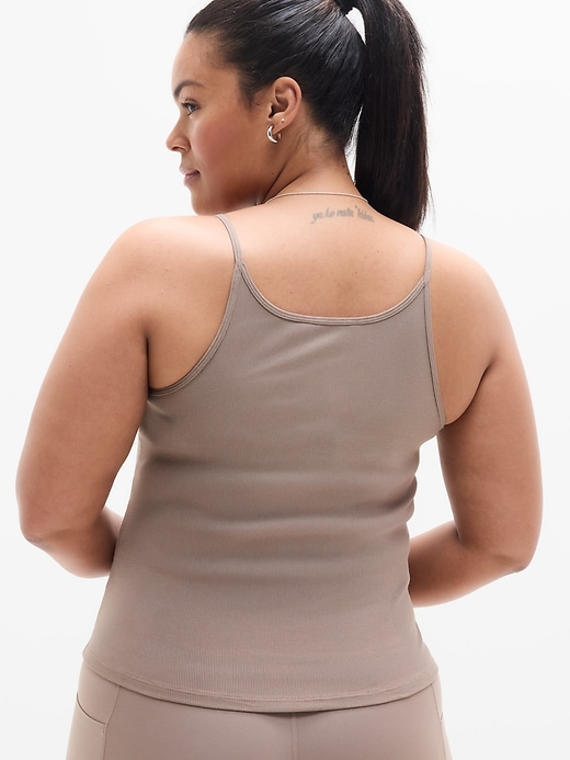 Image number 6 showing, Signature Rib Thin Strap Tank