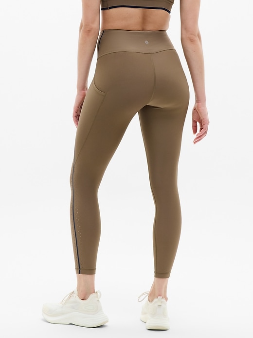 Image number 3 showing, Interval Stash Ultra High Rise Tipped Lasercut 7/8 Legging
