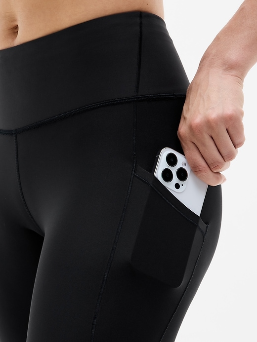 Image number 5 showing, Interval Stash Ultra High Rise Lasercut 7/8 Legging