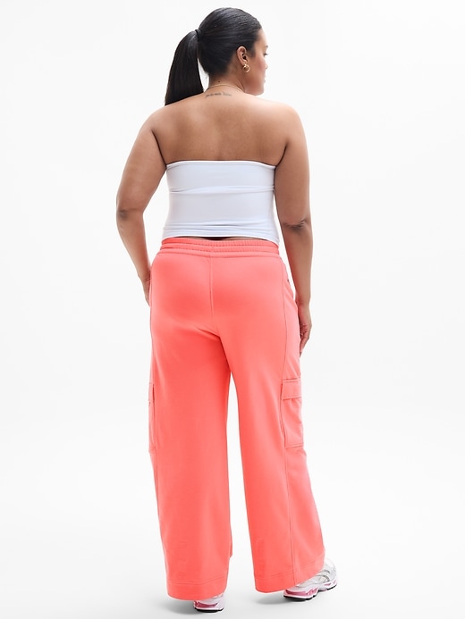 Image number 8 showing, Retroterry High Rise Wide Leg Cargo Pant
