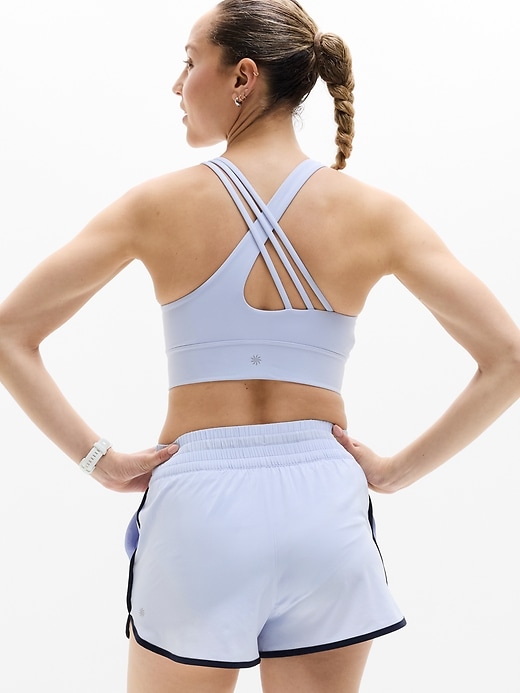 Image number 8 showing, Weekender High Rise 3" Stripe Run Short