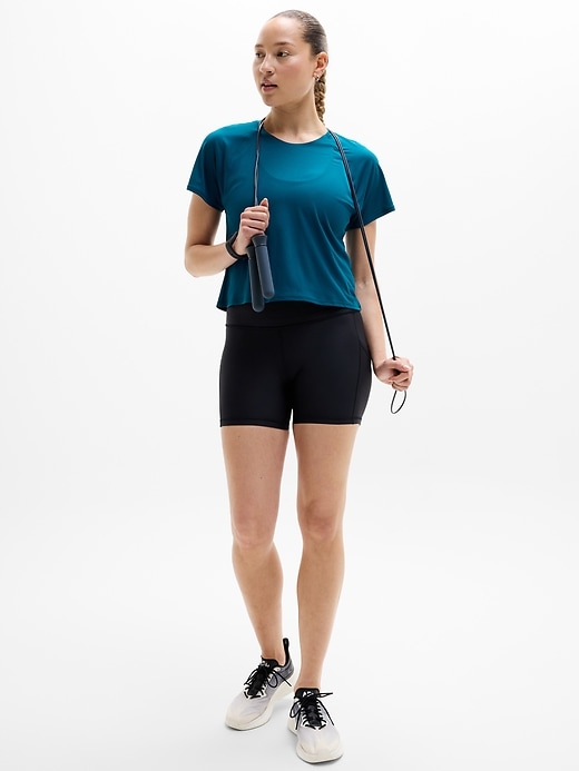 Image number 5 showing, Grid Knit Tee
