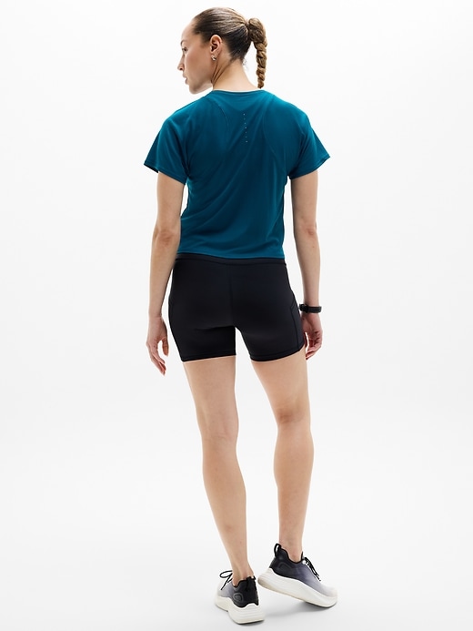Image number 6 showing, Grid Knit Tee