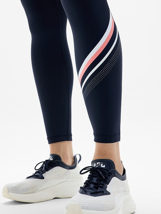 Image number 5 showing, Interval Stash High Rise Diagonal Stripe 7/8 Legging