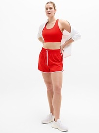 Weekender High Rise 3" Stripe Run Short