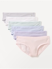 View large product image 1 of 2. Athleta Girl Right Moves Cotton Bikini Underwear 6-Pack