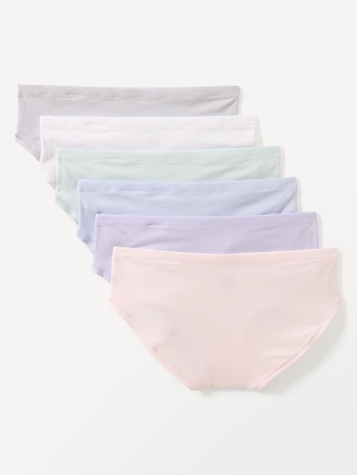 View large product image 2 of 2. Athleta Girl Right Moves Cotton Bikini Underwear 6-Pack