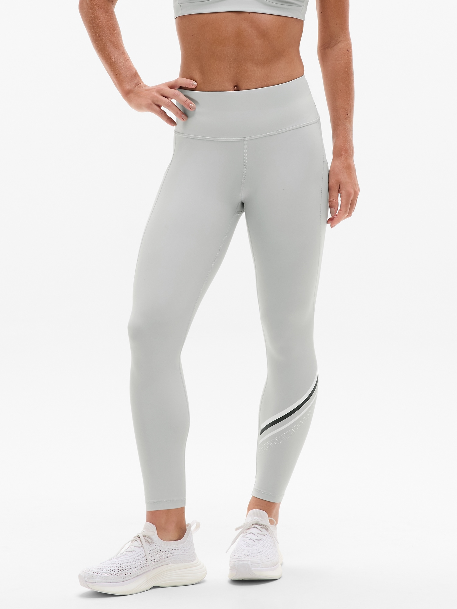 Interval Stash High Rise Diagonal Stripe 7/8 Legging