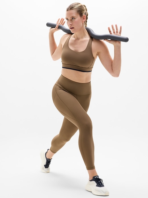 Image number 7 showing, Interval Stash Ultra High Rise Lasercut 7/8 Legging