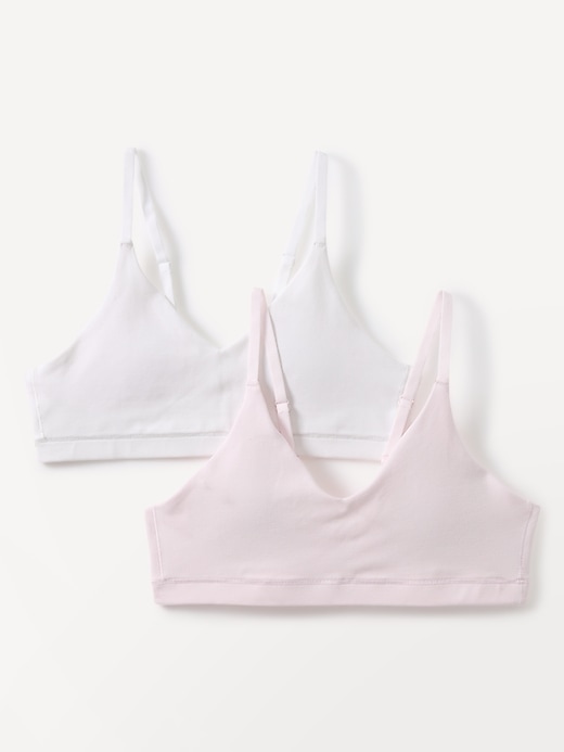 Image number 1 showing, Athleta Girl Right Moves Adjustable Bra 2-Pack