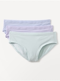 View large product image 1 of 2. Athleta Girl Right Moves Cotton Bikini Underwear 3-Pack