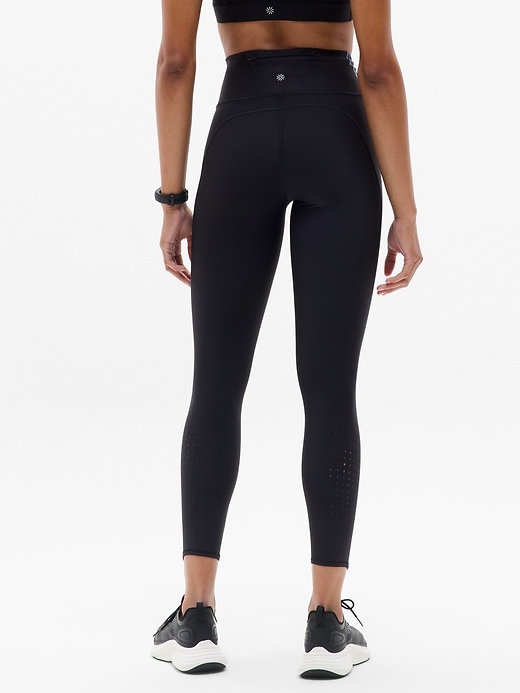 Image number 3 showing, Pacesetter Ultra High Rise Ombre Tipped Lasercut 7/8 Legging