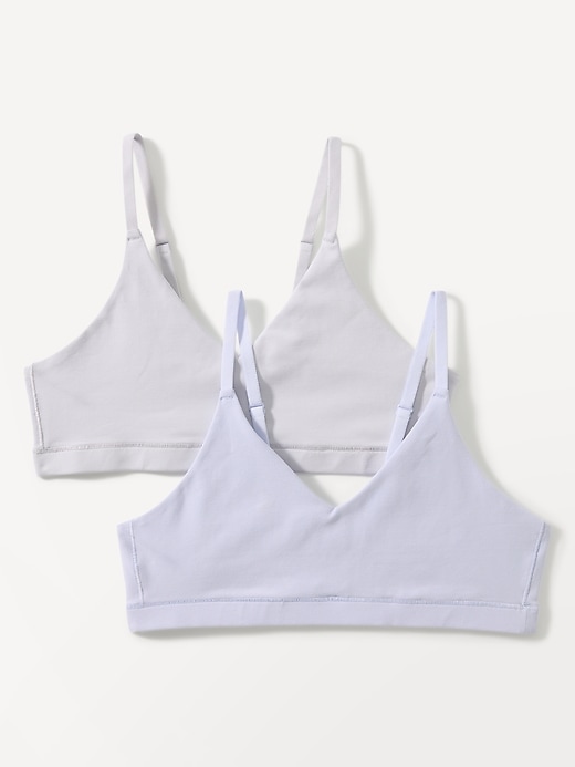 Image number 1 showing, Athleta Girl Right Moves Adjustable Bra 2-Pack