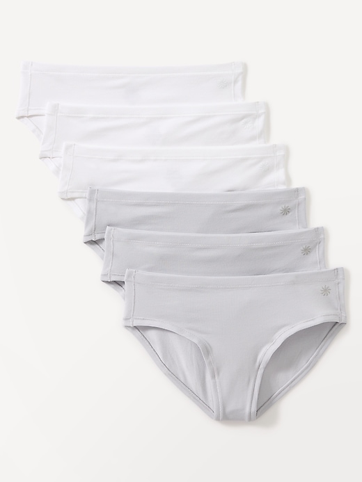 View large product image 1 of 2. Athleta Girl Right Moves Cotton Bikini Underwear 6-Pack