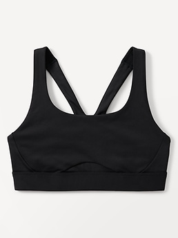 Athleta Interval Sports Bra A-C - Black (Black) - 413272022