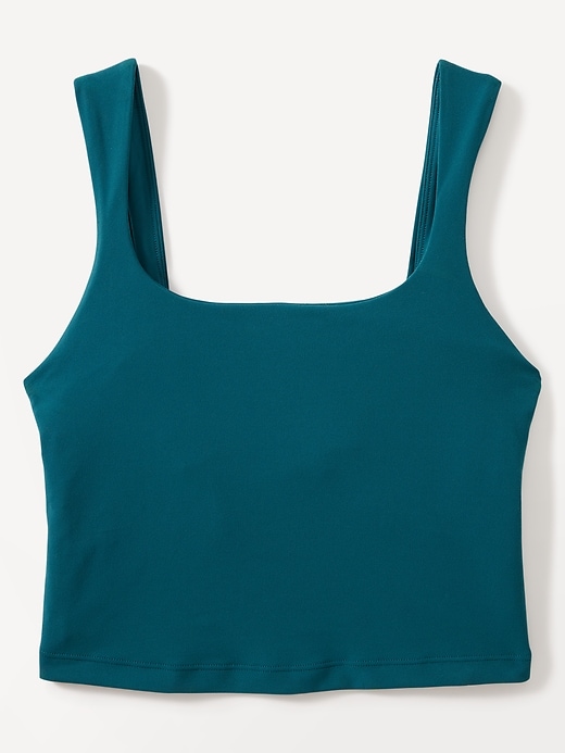 Image number 3 showing, Transcend Square Neck Crop Sports Bra D-DD