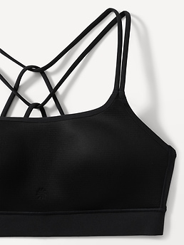 Athleta Perfect Form Sports Bra A-C - Black (Black) - 626672042