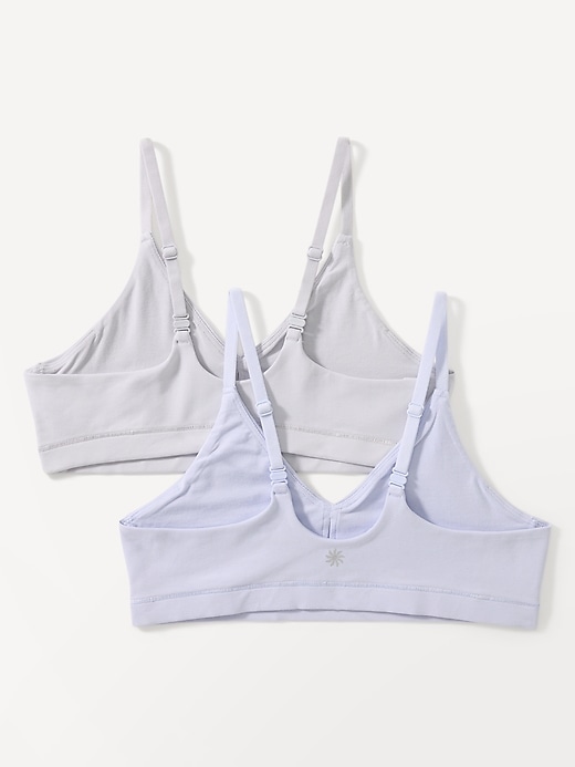 Image number 2 showing, Athleta Girl Right Moves Adjustable Bra 2-Pack
