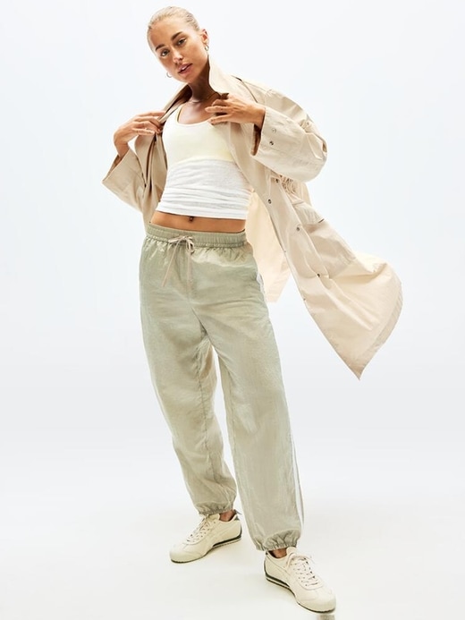 Image number 8 showing, Daybreak Mid Rise Parachute Pant