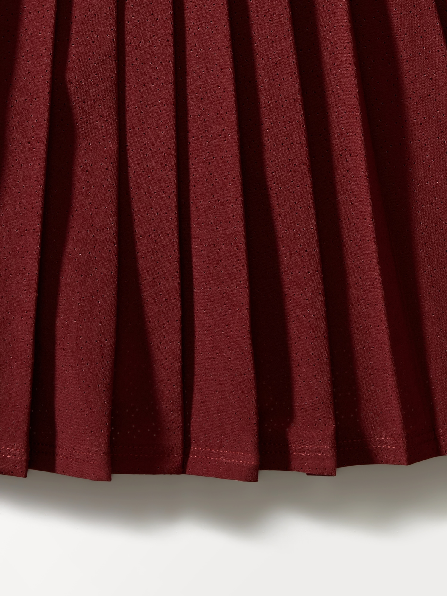 Match Point High Rise Pleated Lasercut 13 1/2" Skort