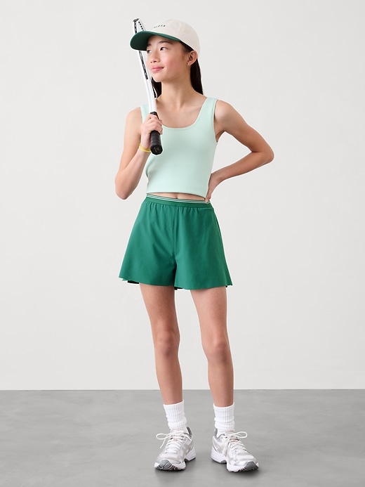 Image number 3 showing, Athleta Girl Pleat Perfect Short