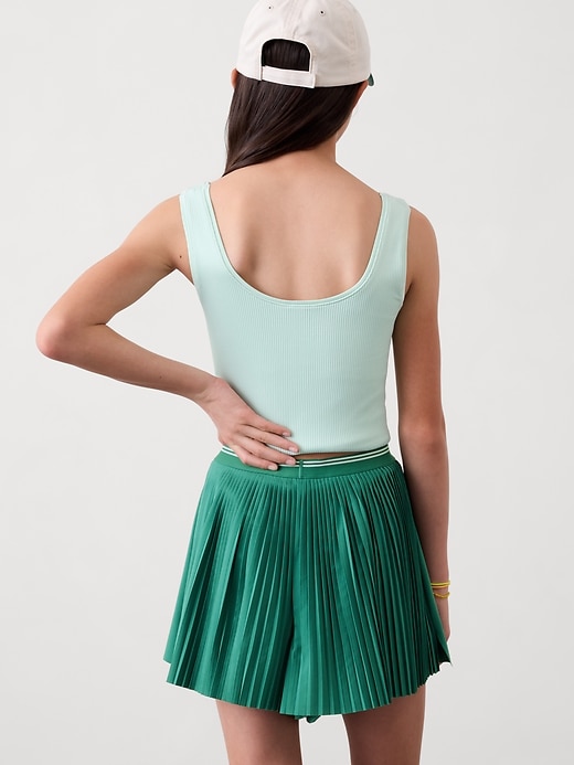 Image number 4 showing, Athleta Girl Pleat Perfect Short