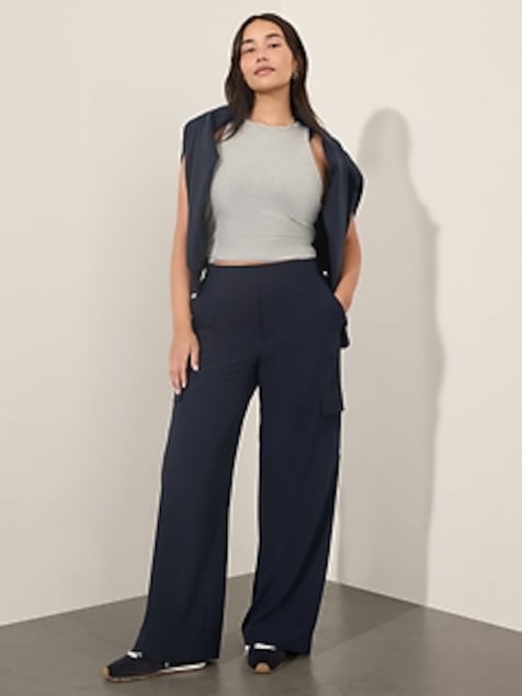 Brooklyn Heights High Rise Cargo Pant
