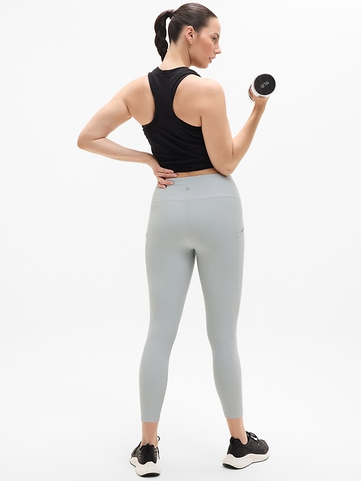 Image number 8 showing, Interval Stash High Rise Diagonal Stripe 7/8 Legging
