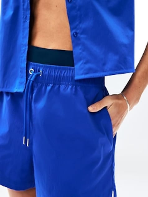 Midday Mid Rise Poplin Short