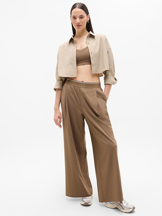 Image number 5 showing, Midday Ultra Cropped Poplin Shirt
