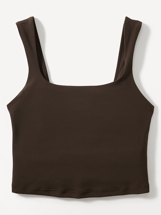 Image number 3 showing, Transcend Square Neck Crop Sports Bra D-DD