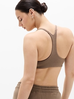 Intuition Cotton Sports Bra A-C - Brown - image 4