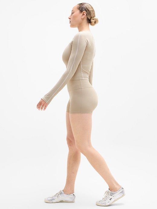 Image number 3 showing, Transcend Contrast Stitch Top