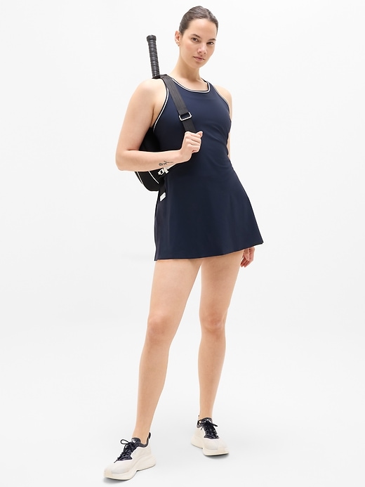 Image number 4 showing, Match Point Pleated Dress
